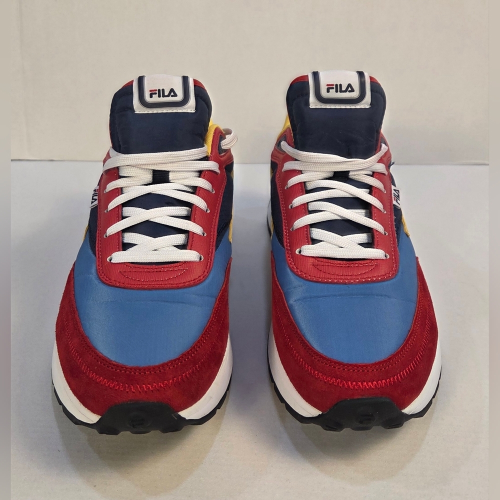Fila Red and Blue Sneakers